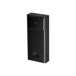 Acumulator extern Baseus Star-Lord Digital Display 30.000 mAh, 22.5W, 2xUSB, 1xUSB-C, Negru