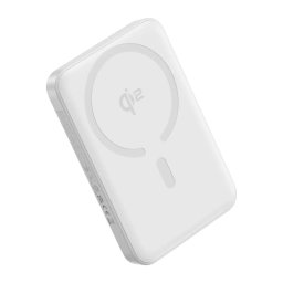 Acumulator extern Baseus EnerFill FM12 Qi2, Magnetic ,10.000 mAh, 22.5W, Alb