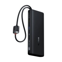 Acumulator extern Baseus EnerFill FC41 20.000 mAh, 100W, Digital Display, cablu USB-C inclus, Negru