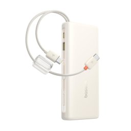 Acumulator extern Baseus EnerFill FC41 20.000 mAh, 100W, Digital Display, cablu USB-C inclus, Alb
