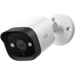 Camera Add-on eufy Bullet PoE E40, Rezolutie 4K UHD, 122° FOV, F1.6 Color Night Vision, AI, pentru NVR, Alb
