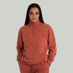 STRIX Hanorac pentru femei Washed Terra XL