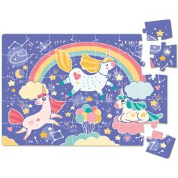 Dodo: Unicorni - mini-puzzle cu 35 de piese
