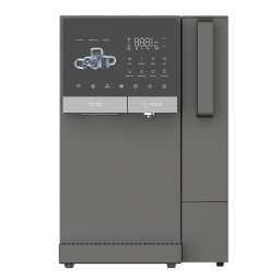 Dozator de apa la retea cu generator de gheata ELIXIR Ice, 2100 W, Incalzire 18 l/h, Racire 2,5 l/h, 4–90°C, Filtrare in 3 etape, Ecran tactil, UVC, Compresor, Gri inchis