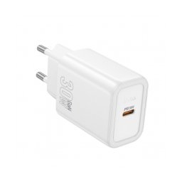 Incarcator retea HOCO N62, 30W, 1 x USB-C, White