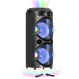 Sistem audio portabil Akai DJ-Y5L, 350W RMS, Bluetooth, Karaoke, LED