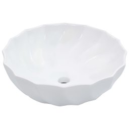 Gossi chiuveta de baie, alb, 46 x 17 cm, ceramica