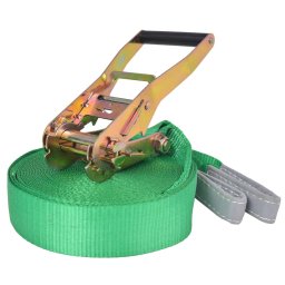 Gossi coarda echilibru, 15 m x 50 mm, 150 kg, verde