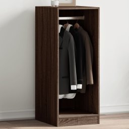 Gossi dulap, gri sonoma, 48x41x102 cm, lemn prelucrat