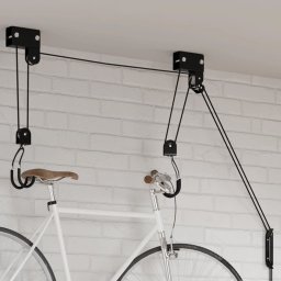 Gossi palan pentru biciclete cu suport pe tavan, 57 kg