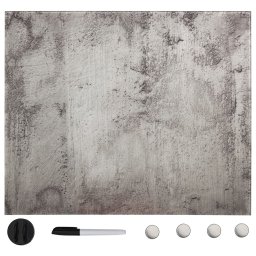 Gossi tabla magnetica de perete, 60 x 60 cm, sticla