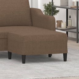 Gossi taburet, maro, 70x55x41 cm, material textil