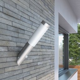 Lampa rvs cu senzor de miscare 6 x 36 cm