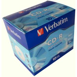 CD-R VERBATIM 800MB, 90min, viteza 40x, Pack 10buc, Jewel Case, High Capacity 43428