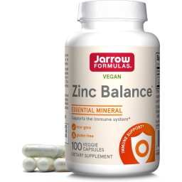 Zinc Balance cu Cupru pentru Sistem Imunitar si Sanatatea Pielii - Jarrow Formulas - 100 capsule