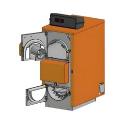 Kit conversie centrala Arca Aspiro 52 la functionare pe peleti – arzator 50 kW, snec si portita incluse