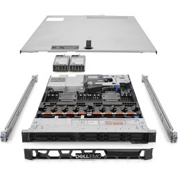 DELL POWEREDGE R640 2X INTEL XEON 20 CORE GOLD 6148 2.4GHZ 256 GB DDR4 RAM ECC 10SFF 0HDD H730P RAID IDRAC9 ENT. 2X 750W