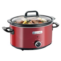 Slow cooker 3.5 l, rosu