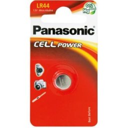 Panasonic Cell Power Alkaline battery LR44/A76, 1 Pc, Blister