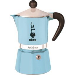 Espressoare pentru aragaz Rainbow 6 cesti (300 ML) Bright Blue