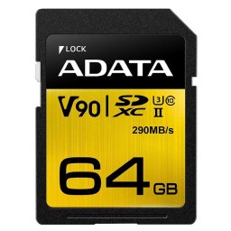 Card memorie Premier ONE 64GB SDXC UHS-II U3 Class 10