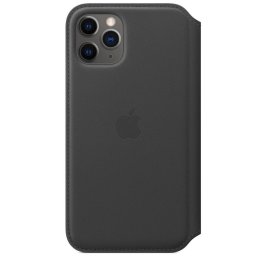 Husa pentru iPhone 11 Pro, Leather Folio - Black