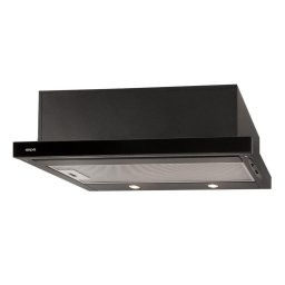 Hota Cooker hood telescopic AKPO WK-7 LIGHT ECO GLASS 60 Negru (265,5 m3/h; 600mm; color)