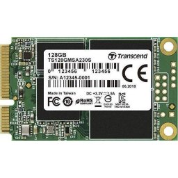 SSD 230S 128 GB, mSATA, SATA III 6 Gb/s – Citire 550 MB/s / Scriere 400 MB/s