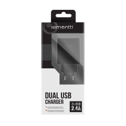 Incarcator de retea Incarcator - Dual USB Charger - 2xUSB 1A & 2.4A