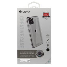 Husa Devia Husa Defender 2 iPhone 11 Pro Black (antishock cu margini flexibile si spate dur)