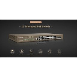 Switch TENDA 24PORT GIGABIT L3 MANAGED SWITCH
