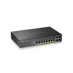 Switch Zyxel GS2220-10HP-EU0101F network switch Managed L2 Gigabit Ethernet (10/100/1000) Black Power over Ethernet (PoE)