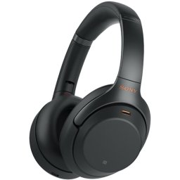 Casti Over the Ear WH-1000XM4B, Wireless, Bluetooth, Noise cancelling, Microfon, Negru