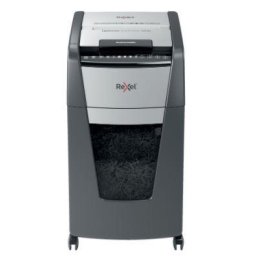 Distrugator documente OPTIMUM 300M, P5, micro-cut (particule), 300 coli, cos 60l, negru