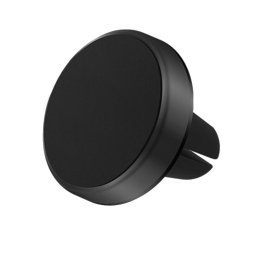Suport auto telefon Lemontti, magnetic, grila ventilatie, negru
