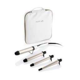 Ondulator ETA ETA832790000 Fenite Curling Iron 4in1, Power 56, Travel case, 4 attachments, White