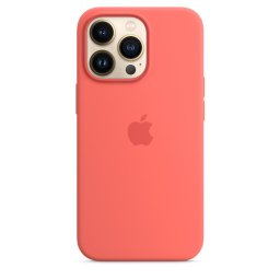 Husa Original Silicon iPhone 13 Pro Max, MagSafe, Pink Pomelo