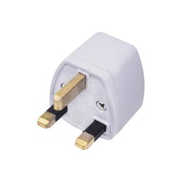 Akyga Adaptor Gender Changer Priza UK (BS), Alb - AK-AD-59