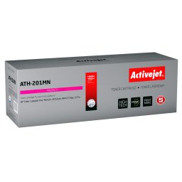 Activejet ATH-201MN toner for HP printer; HP 201A CF403A replacement; Supreme; 1400 pages; magenta