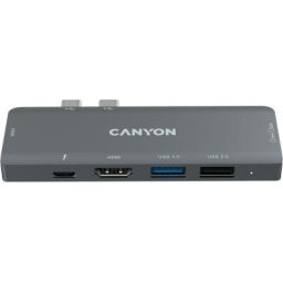 DS-5 7-in-1 Hub for a MacBook Grey
