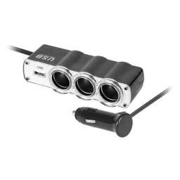 BRICHETA SPLITTER AUTO X3 CU USB SI CABLE