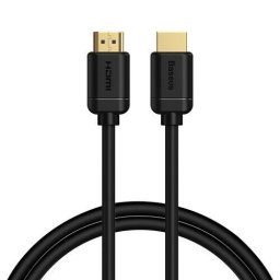 HD Series, HDMI (T) la HDMI (T), rezolutie maxima 4K UHD (3840 x 2160) la 30 Hz, conectori auriti, 8m, negru