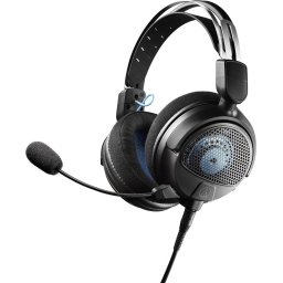 Casti Casti gaming, ATH-GDL3BK, Open Back, Over Ear, Negru, jack 3.5 mm
