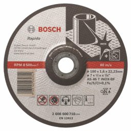 Disc pentru tăiere oțel inoxidabil, 180 x 22.23 mm