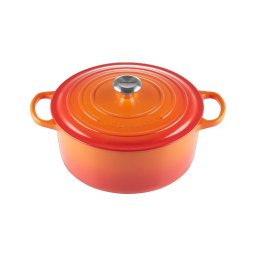 Le Creuset Signature Casserole round 24 cm volcanic