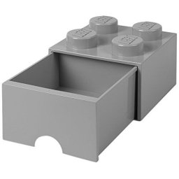 Room Copenhagen LEGO Brick Drawer 4 grey - RC40051740