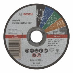 Disc de tăiere pentru otel, 125 x 22.23 mm