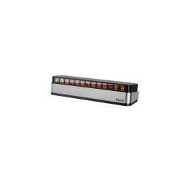 Suport Auto pentru Numar de Telefon Fixare Adeziva, Cifre Magnetice, Silver