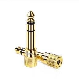 Accesorii Audio Hi-Fi ADAPTOR audio 6.3 mm jackT) la 3.5 mmM)- aurit 20503