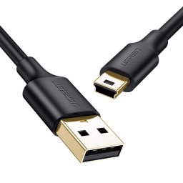 Cablu USB la Mini USB, 1.5 m, negru